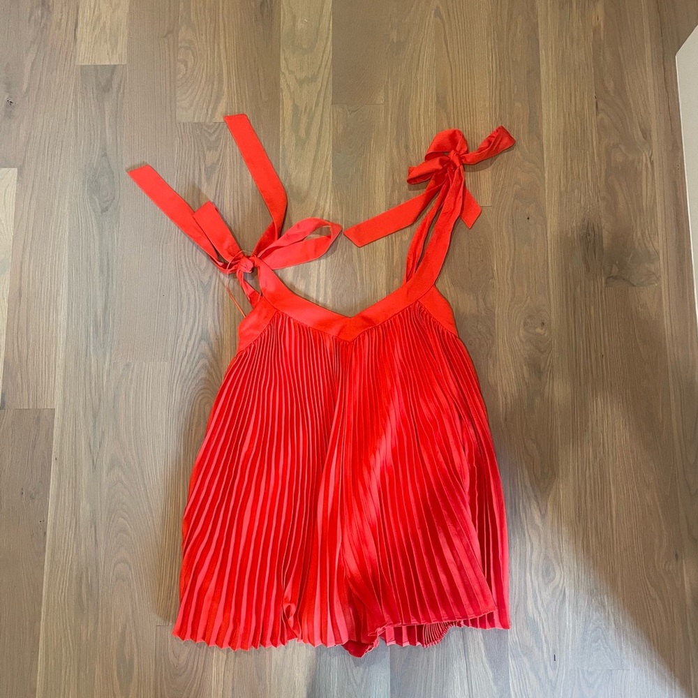 Keepsake Tie Shoulder Size Small Romper New Without Tags